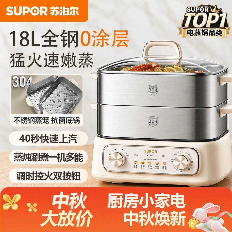 店铺直通车设计：电蒸锅
